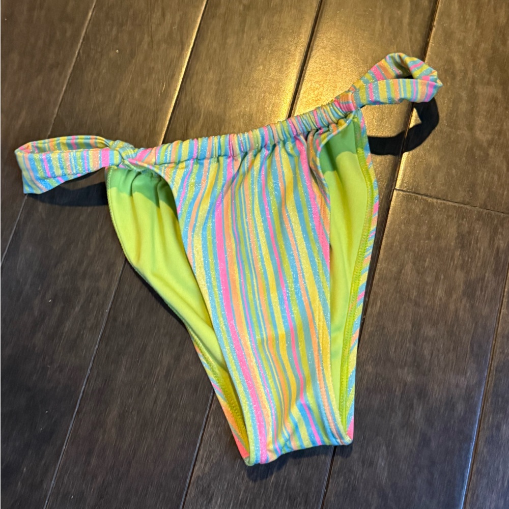 Pastel Striped Bikini - Picture 6 of 8